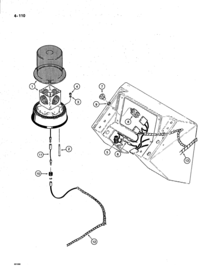 CASE 780C Construction King Loader Backhoe Parts Catalog - Image 11