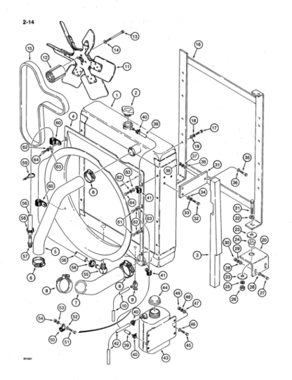 CASE 780C Construction King Loader Backhoe Parts Catalog - Image 10