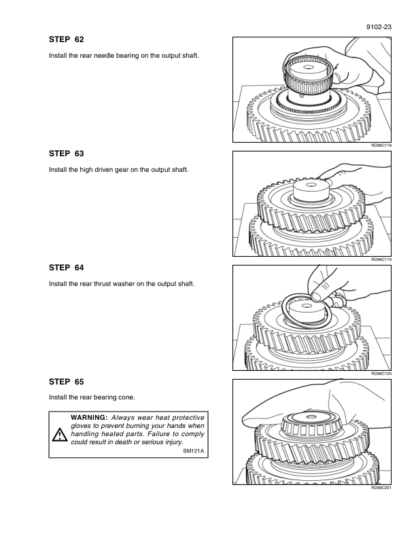 CASE IH Axial Flow 5088 6088 7088 Combine Service Manual - Image 8