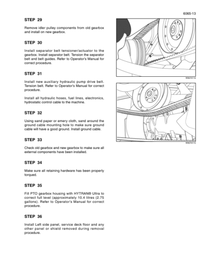 CASE IH Axial Flow 5088 6088 7088 Combine Service Manual - Image 6