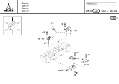 Deutz TD TCD 3.6 L4 Engine Parts Catalog - Image 13
