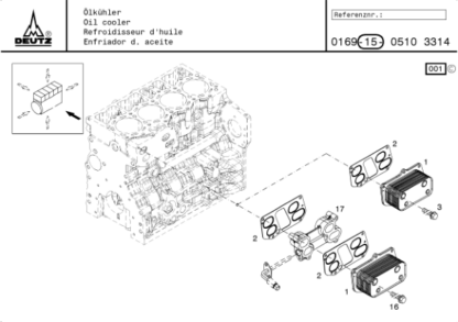 Deutz TD TCD 3.6 L4 Engine Parts Catalog - Image 12