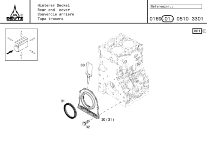 Deutz TD TCD 3.6 L4 Engine Parts Catalog - Image 11
