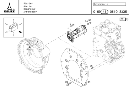 Deutz TD TCD 3.6 L4 Engine Parts Catalog - Image 14