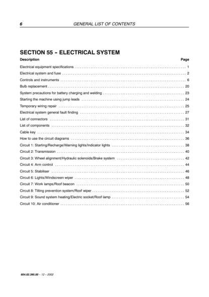 Fiat Kobelco T13 T14 T17 Telehandler Service Manual - Image 7
