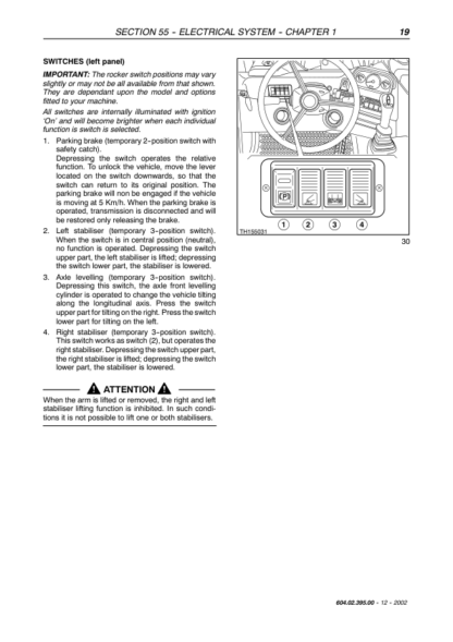 Fiat Kobelco T13 T14 T17 Telehandler Service Manual - Image 15