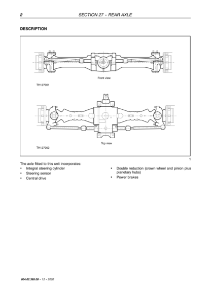 Fiat Kobelco T13 T14 T17 Telehandler Service Manual - Image 12