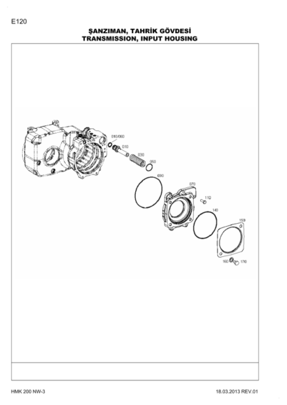 Hidromek HMK 200NW-3 Excavator Parts Catalog - Image 9
