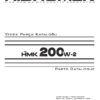 Hidromek HMK 200W-2 Hydraulic Excavator Parts Catalog - Image 2