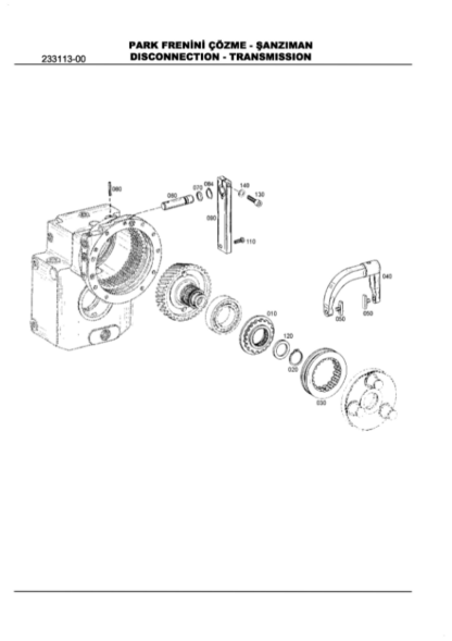 Hidromek HMK 200W Hydraulic Excavator Parts Catalog 2005 - Image 5