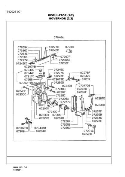 Hidromek HMK 220LC-2 LR Mitsubishi Excavator Parts Catalog - Image 5
