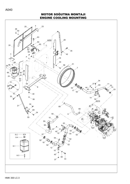 Hidromek HMK 300LC-3 Excavator Parts Catalog - Image 12
