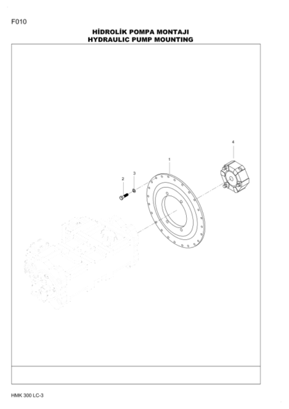 Hidromek HMK 300LC-3 Isuzu Engine Excavator Parts Catalog - Image 10