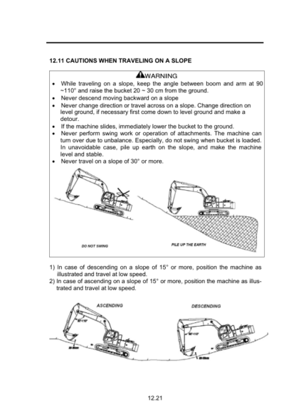 Hidromek HMK 300LC Excavator Operation and Maintenance Manual - Image 9