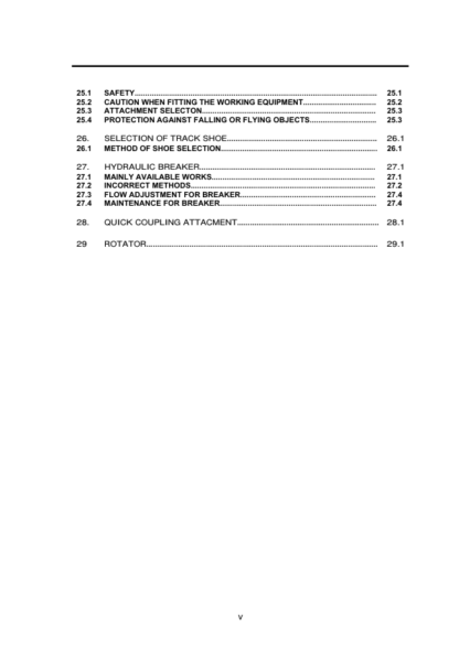 Hidromek HMK 300LC Excavator Operation and Maintenance Manual - Image 7