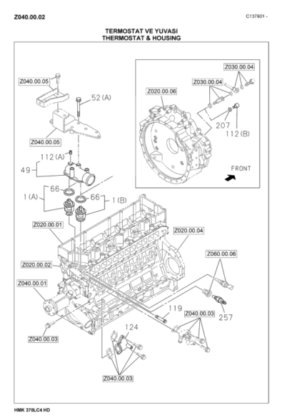 Hidromek HMK 370LC-4 HD Excavator Spare Parts Catalog - Image 11