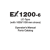 Hitachi EX1200-6 LC Excavator Operator Manual, Parts Catalog - Image 2