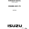 Isuzu 4HK1 2007 N-Series Engine Workshop Manual - Image 2