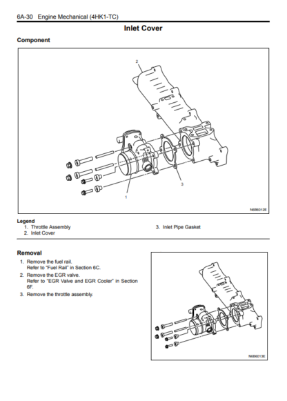 Isuzu 4HK1 2007 N-Series Engine Workshop Manual - Image 9