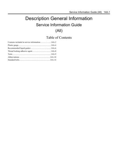 Isuzu 4HK1 Engine Technical Manual - Image 7