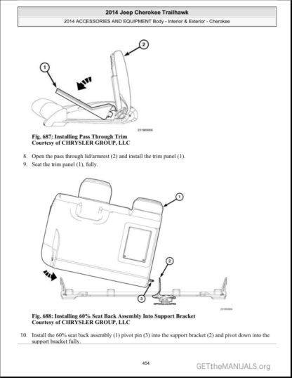 Jeep Cherokee KL Trailhawk 2014 Service Repair Manual - Image 13