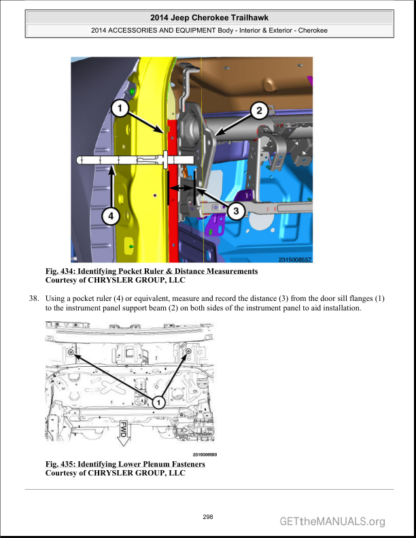 Jeep Cherokee KL Trailhawk 2014 Service Repair Manual - Image 8