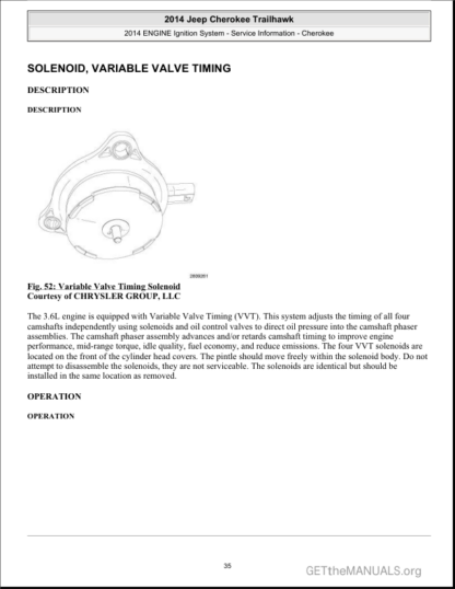 Jeep Cherokee KL Trailhawk 2014 Service Repair Manual - Image 10