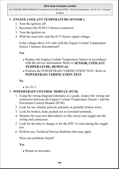 Jeep Compass and Patriot 2007-2016 FULL Service Repair Workshop Manual - Image 15