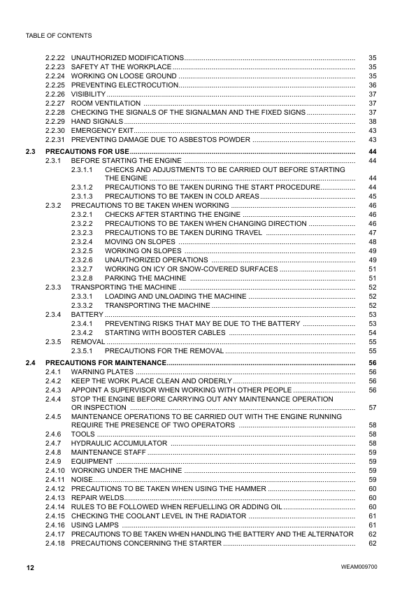 Komatsu PC80MR-3 Excavator Operation and Maintenance Manual - Image 4