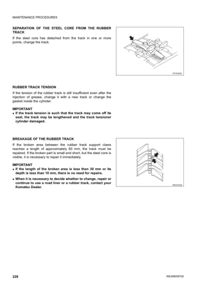 Komatsu PC80MR-3 Excavator Operation and Maintenance Manual - Image 14
