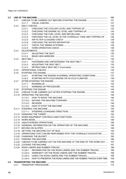 Komatsu PC80MR-3 Excavator Operation and Maintenance Manual - Image 6