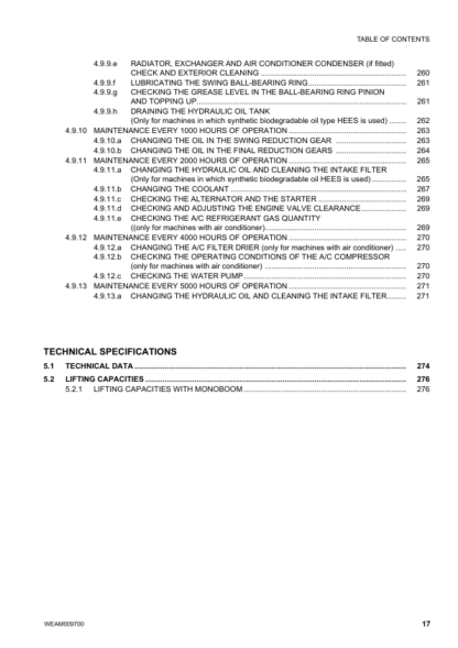 Komatsu PC80MR-3 Excavator Operation and Maintenance Manual - Image 9