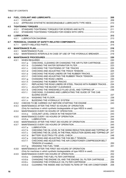 Komatsu PC80MR-3 Excavator Operation and Maintenance Manual - Image 8