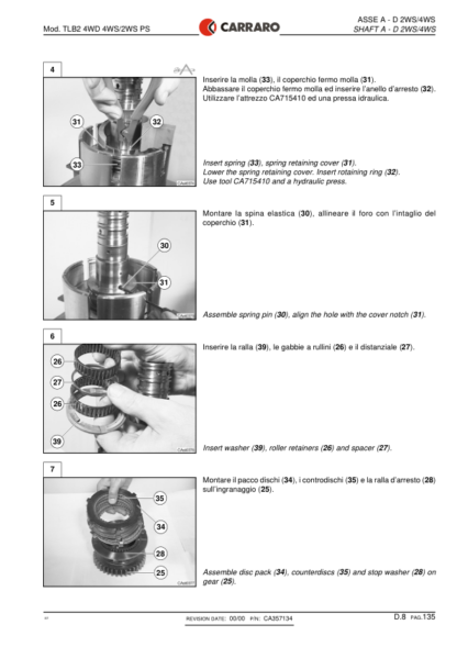 Komatsu WB140PS-2 150PS-2 Backhoe Loader Shop Service Manual CEBM009200 - Image 11