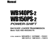 Komatsu WB140PS-2 150PS-2 Backhoe Loader Shop Service Manual CEBM009200 - Image 2