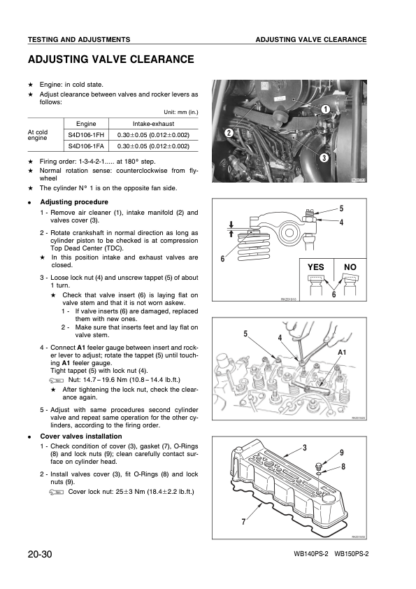 Komatsu WB140PS-2 150PS-2 Backhoe Loader Shop Service Manual WEBD002502 - Image 5