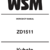 Kubota ZD1511 Zero Turn Mower Workshop Manual - Image 2