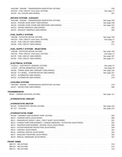 Manitou 180 ATJ E3 Aerial Work Platform Parts Catalog - Image 9