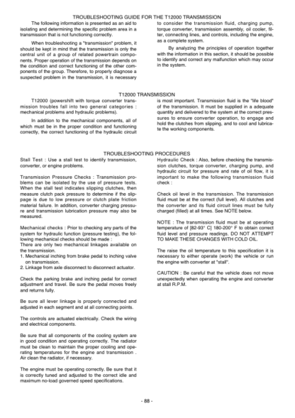 Manitou MC 40 50 60 70 Powershift Forklift Repair Manual - Image 8