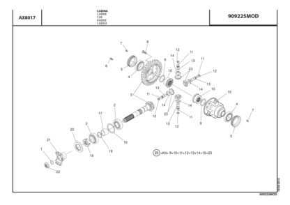 Manitou MRT 2150 MRT-X2150 Plus Telescopic Parts Catalog - Image 12