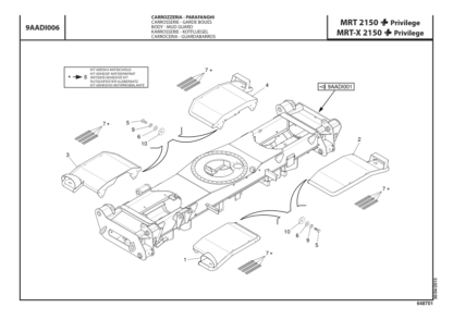Manitou MRT 2150 MRT-X2150 Plus Telescopic Parts Catalog - Image 10