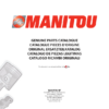 Manitou MT 1440 1840 A 100P ST4 Parts Catalog - Image 2
