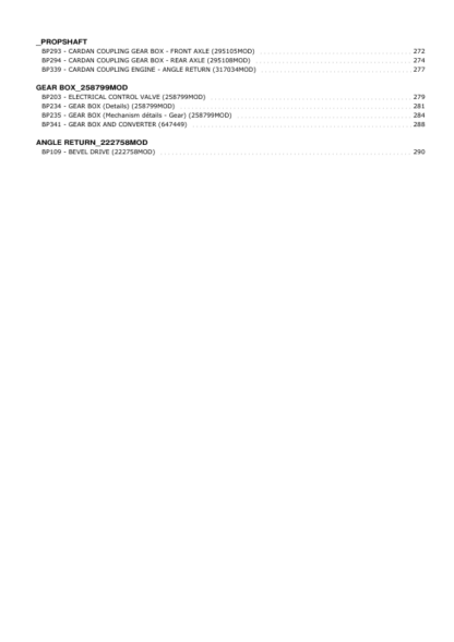 Manitou MT 732 932 ST3B Parts Catalog - Image 9