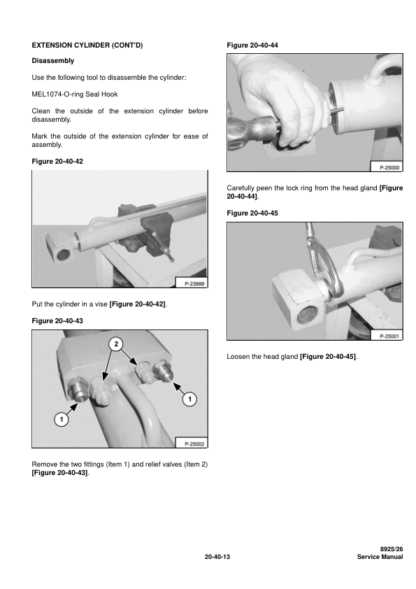 Massey Ferguson MF 8925 Telehandler Repair Manual - Image 6
