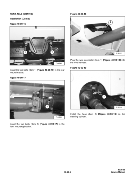 Massey Ferguson MF 8925 Telehandler Repair Manual - Image 11