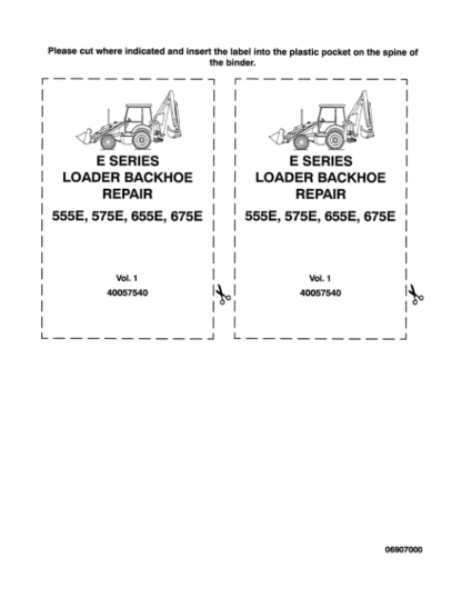 New Holland 555E 575E 655E 675E Backhoe Repair Manual - Image 2