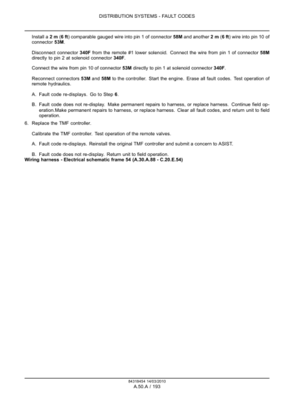 New Holland T8010 T8020 T8030 T8040 T8050 Tractors Service Manual - Image 6