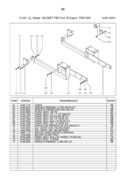 PAD 500 500E Parts Catalog - Image 9
