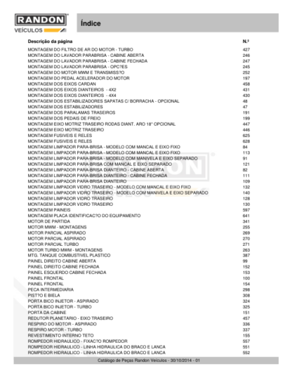 Randon RD406 Advance Backhoe Loader Parts Catalog - Image 4