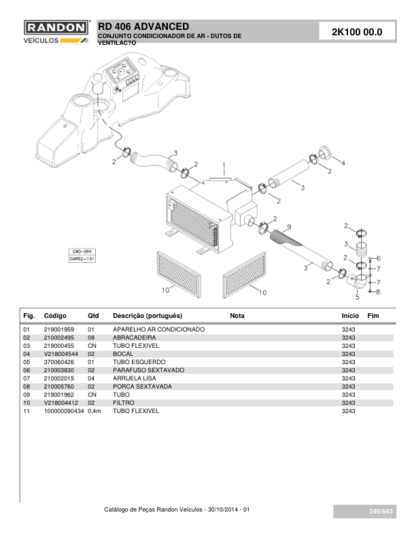 Randon RD406 Advance Backhoe Loader Parts Catalog - Image 11